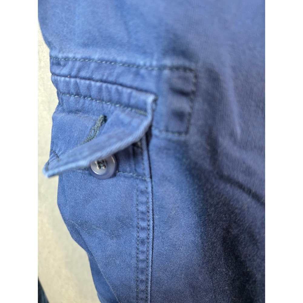 St John's Bay Cargo Shorts Big Mens Plus Size 44 Blue‎ Comfort Stretch Waist - Picture 8 of 16